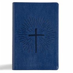 KJV One Big Story Bible, Royal Blue Leathertouch - Holman Bible Publishers