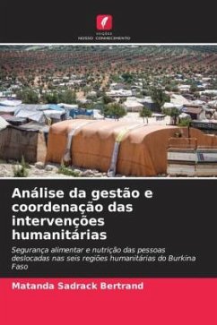 Análise da gestão e coordenação das intervenções humanitárias - Sadrack Bertrand, Matanda