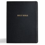 KJV Study Bible, Large Print Edition, Black Leathertouch