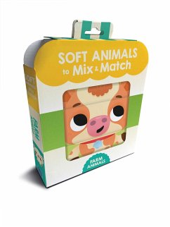 Soft Animals to Mix & Match Farm Animals - Little Genius Books