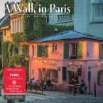 A Walk in Paris 2025 12 X 12 Wall Calendar
