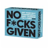 No F*cks Given 2025 6.2 X 5.4 Box Calendar