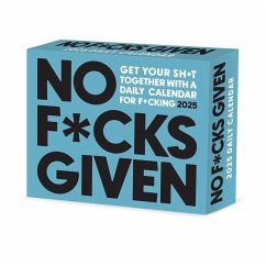 No F*cks Given 2025 6.2 X 5.4 Box Calendar - Willow Creek Press