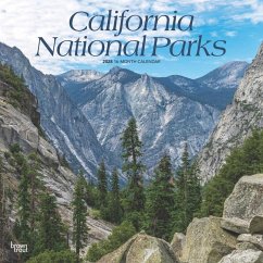 California National Parks 2025 12 X 24 Inch Monthly Square Wall Calendar Plastic-Free - Browntrout