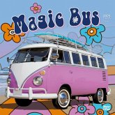 Magic Bus 2025 12 X 24 Inch Monthly Square Wall Calendar Plastic-Free