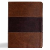 KJV Study Bible, Large Print Edition, Saddle Brown Leathertouch