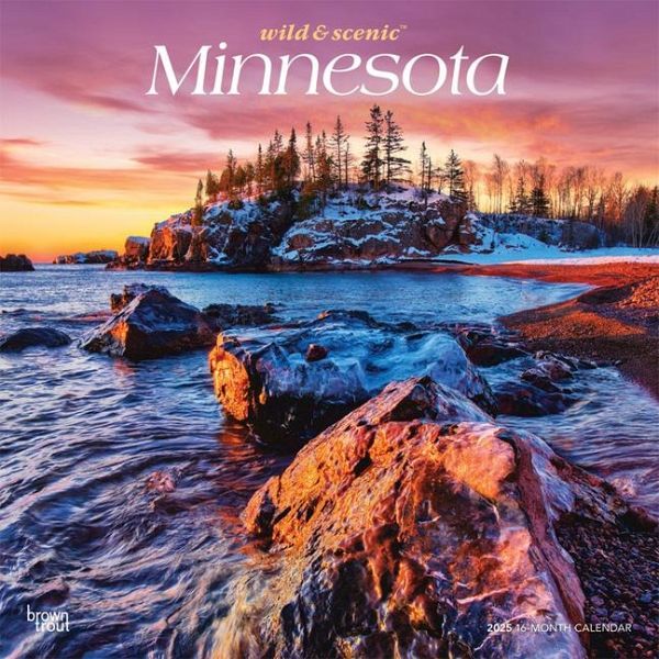 Minnesota Wild & Scenic 2025 12 X 24 Inch Monthly Square Wall Calendar Plastic-Free Minnesota Wild & Scenic 2025 12 X 24 Inch Monthly Square Wall Calendar Plastic-Free