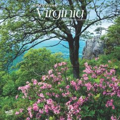 Virginia Wild & Scenic 2025 12 X 24 Inch Monthly Square Wall Calendar Plastic-Free - Browntrout