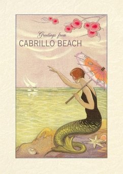 Cover Vintage Lined Notebook Greetings from Cabrillo Beach