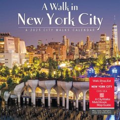 A Walk in New York City 2025 12 X 12 Wall Calendar - Willow Creek Press