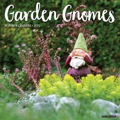 Garden Gnomes 2025 12 X 12 Wall Calendar - Willow Creek Press