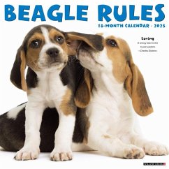 Beagle Rules 2025 12 X 12 Wall Calendar - Willow Creek Press