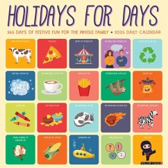Holidays for Days 2025 12 X 12 Wall Calendar - Willow Creek Press