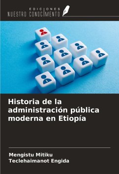 Cover Historia de la administración pública moderna en Etiopía