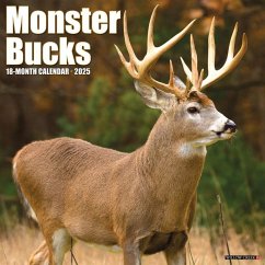 Monster Bucks 2025 12 X 12 Wall Calendar - Willow Creek Press