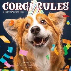 Corgi Rules 2025 12 X 12 Wall Calendar - Willow Creek Press