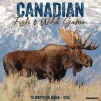 Canadian Fish & Wild Game 2025 12 X 12 Wall Calendar (Wildlife)