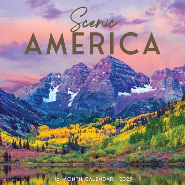 Scenic America 2025 12 X 12 Wall Calendar Scenic America 2025 12 X 12 Wall Calendar