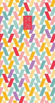 Abstract Party Academic July 2024 - June 2026 2-Year Pocket Planner - Willow Creek Press