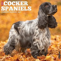 Just Cocker Spaniels 2025 12 X 12 Wall Calendar - Willow Creek Press