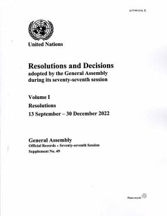 Cover Report of the Secretary-General on the Work of the Organization 77th Supp49 V1