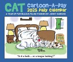 Cat Cartoon-A-Day by Jonny Hawkins 2025 6.2 X 5.4 Box Calendar