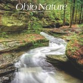 Ohio Nature 2025 12 X 24 Inch Monthly Square Wall Calendar Plastic-Free