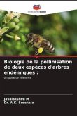 Biologie de la pollinisation de deux espèces d'arbres endémiques :