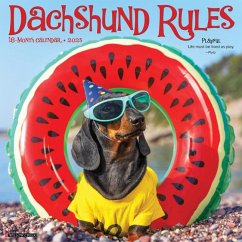 Dachshund Rules 2025 12 X 12 Wall Calendar - Willow Creek Press