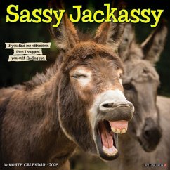 Sassy Jackassy 2025 12 X 12 Wall Calendar - Willow Creek Press