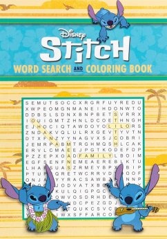 Cover Disney Stitch Word Search and Coloring Book