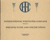 International Harvester Building Plans and Specifications