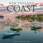 New England Coast 2025 12 X 12 Wall Calendar