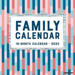 Family Planner 2025 12 X 12 Wall Calendar - Willow Creek Press