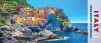 Italy 2025 Panoramic 15 X 6.5 Wall Calendar