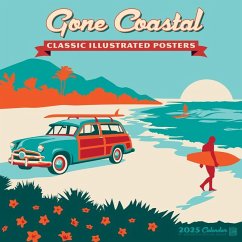 Gone Coastal 2025 12 X 12 Wall Calendar - Willow Creek Press