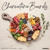 Charcuterie Boards 2025 12 X 12 Wall Calendar