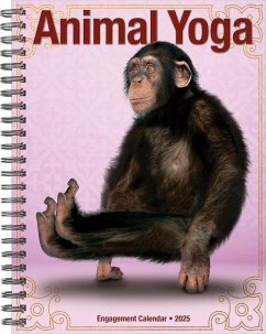 Animal Yoga 2025 6.5 X 8.5 Engagement Calendar - Willow Creek Press