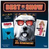 Best in Show Official 2025 12 X 24 Inch Monthly Square Wall Calendar Plastic-Free