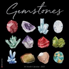 Gemstones 2025 12 X 12 Wall Calendar - Willow Creek Press