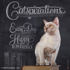 Catspirations 2025 12 X 12 Wall Calendar - Willow Creek Press