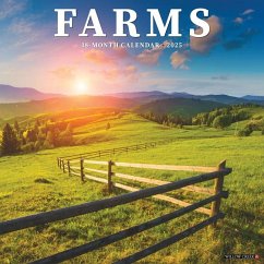 Farms & Barns 2025 12 X 12 Wall Calendar - Willow Creek Press