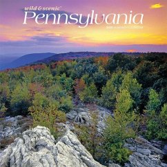 Pennsylvania Wild & Scenic 2025 12 X 24 Inch Monthly Square Wall Calendar Plastic-Free - Browntrout