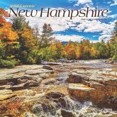 New Hampshire Wild & Scenic 2025 12 X 24 Inch Monthly Square Wall Calendar Plastic-Free
