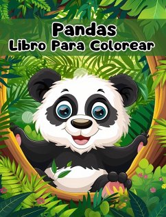 Libro Para Colorear de Pandas - Sauseda, Sancha