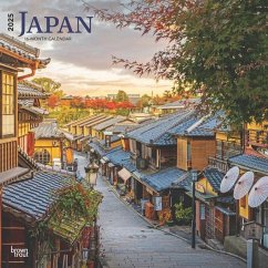 Japan 2025 12 X 24 Inch Monthly Square Wall Calendar Plastic-Free - Browntrout