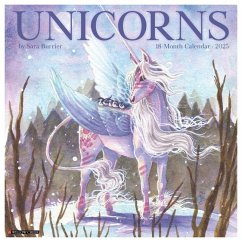 Unicorns by Sara Burrier (Art) 2025 12 X 12 Wall Calendar