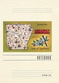 Vintage Lined Notebook Greetings from Arkansas Vintage Lined Notebook Greetings from Arkansas
