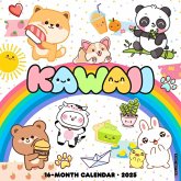 Kawaii 2025 12 X 12 Wall Calendar