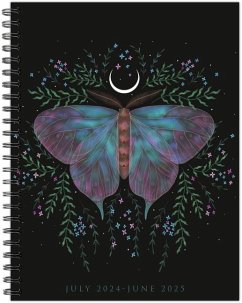 Mystic Butterfly Academic July 2024 - June 2025 6.5 X 8.5 Softcover Planner - Willow Creek Press